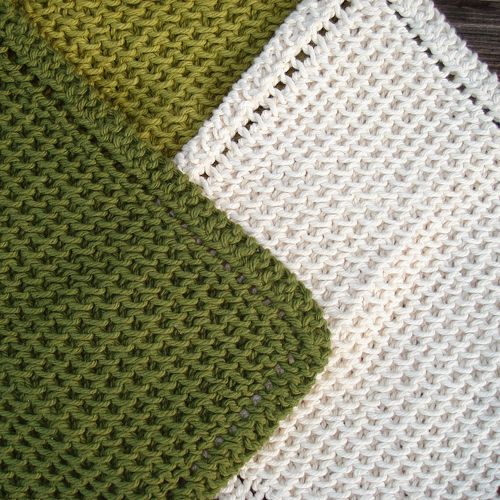 A Different Choice: Knitted Dishcloth Patterns ...