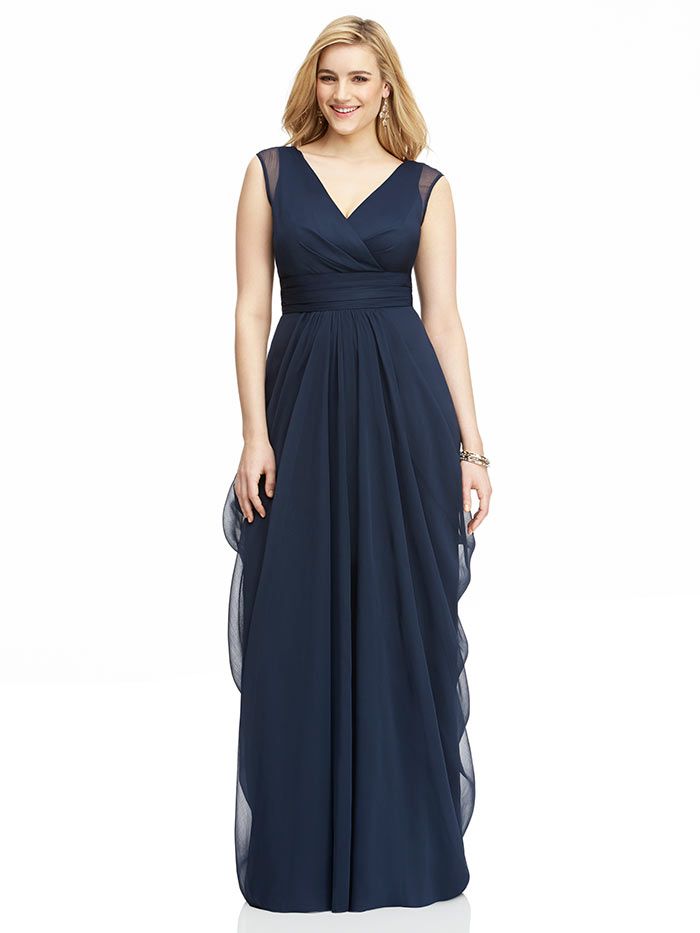 bridesmaid dresses for chubby ladies